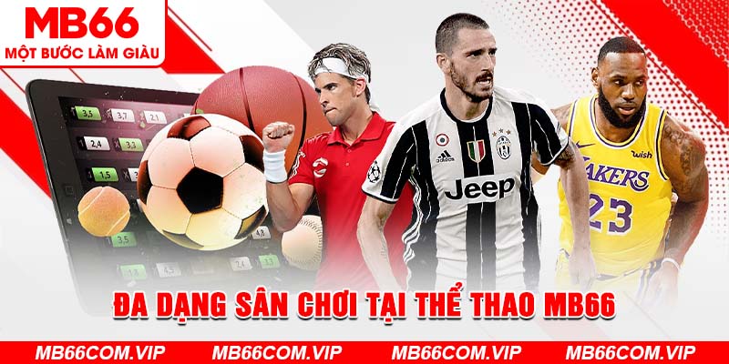 Nhiều sảnh cược đáng trải nghiệm tại thể thao mb66